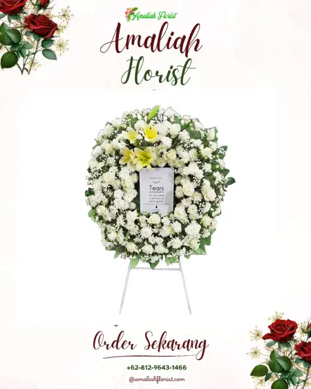 Krans Bunga Duka bogor barat