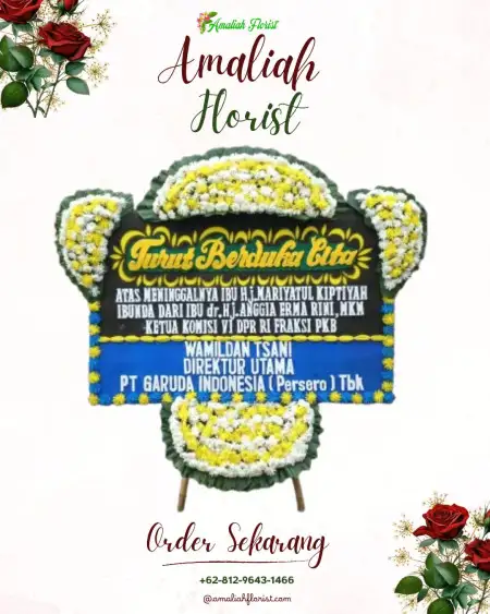 Papan Bunga Duka bogor barat
